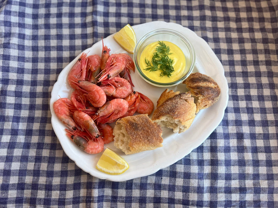 Grand aioli till fisk och skaldjur